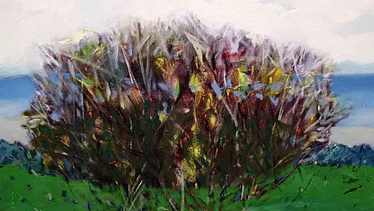 Trabzonlu ressam 55. sergisini Gaziantep'te açtı