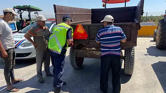 Trafik jandarmasından güvenli trafik eğitimi