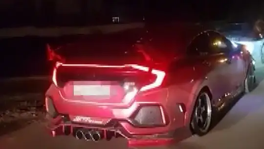 Trafikte drift atan alkollü sürücünün ehliyetine el konuldu