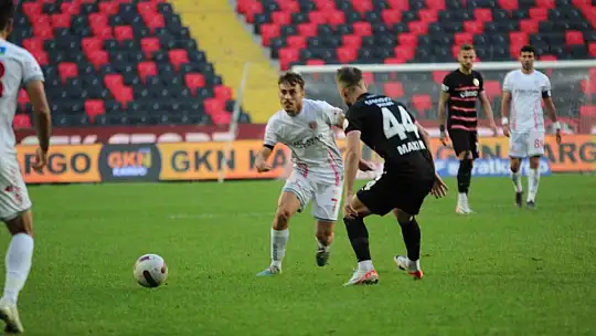 Trendyol Süper Lig: Gaziantep FK: 1 - Antalyaspor: 0 (Maç sonucu)