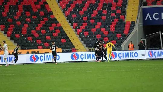 Trendyol Süper Lig: Gaziantep FK: 1 - Antalyaspor: 0 (Maç sonucu)