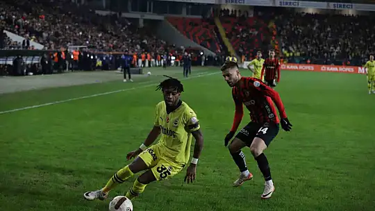 Trendyol Süper Lig: Gaziantep FK: 0 - Fenerbahçe: 1 (Maç sonucu)