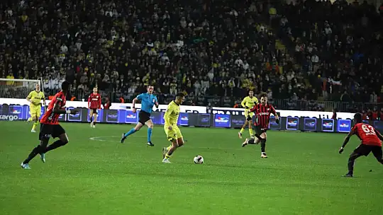 Trendyol Süper Lig: Gaziantep FK: 0 - Fenerbahçe: 1 (Maç sonucu)