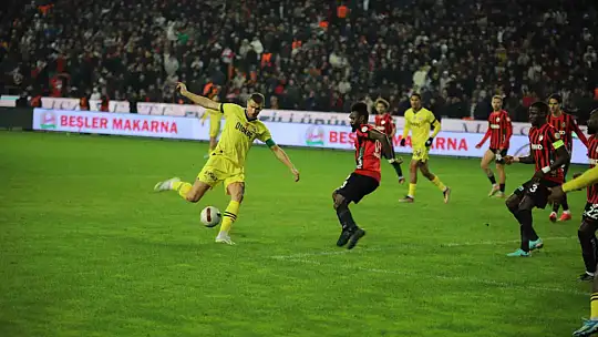 Trendyol Süper Lig: Gaziantep FK: 0 - Fenerbahçe: 1 (Maç sonucu)