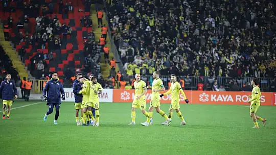 Trendyol Süper Lig: Gaziantep FK: 0 - Fenerbahçe: 1 (Maç sonucu)