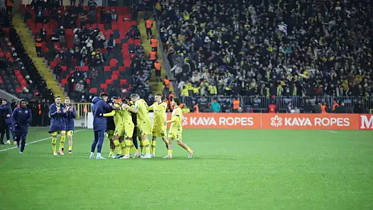 Trendyol Süper Lig: Gaziantep FK: 0 - Fenerbahçe: 1 (Maç sonucu)