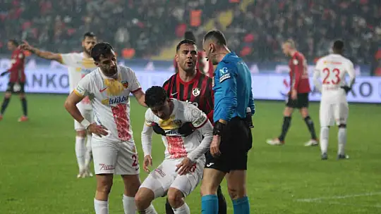 Trendyol Süper Lig: Gaziantep FK: 0 - Kayserispor: 1 (İlk yarı)
