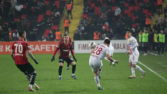 Trendyol Süper Lig: Gaziantep FK: 1 - Kayserispor: 1 (Maç Sonucu)