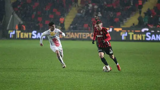 Trendyol Süper Lig: Gaziantep FK: 1 - Kayserispor: 1 (Maç Sonucu)