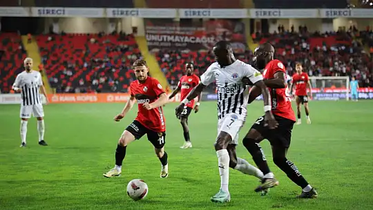 Trendyol Süper Lig: Gaziantep FK: 2 - Kasımpaşa: 0 (Maç sonucu)