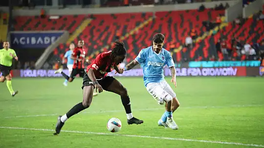 Trendyol Süper Lig: Gaziantep FK: 0 - Trabzonspor: 0 (Maç Sonucu)