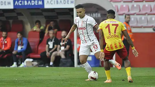 Trendyol Süper Lig: Kayserispor: 2 - Gaziantep FK: 0 (Maç sonucu)