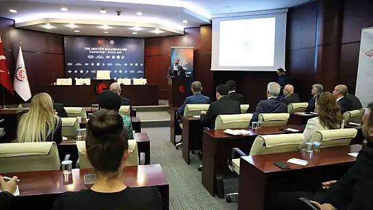 TSE'nin sektör buluşmaları Gaziantep'ten başladı