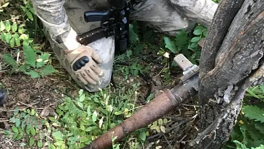 Terör örgütü PKK mensuplarına ait mühimmat ele geçirildi