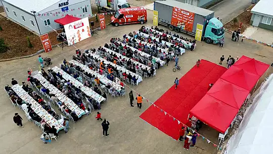 TÜRGEV Kardeşlik Sofrası İslahiye'de