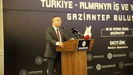 Türkiye-Almanya İş ve Yatırım Forumu Gaziantep'te düzenlendi