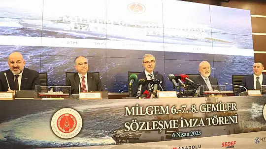Türkiye'nin en büyük savaş gemisi Deniz Kuvvetleri Komutanlığı'na teslim ediliyor