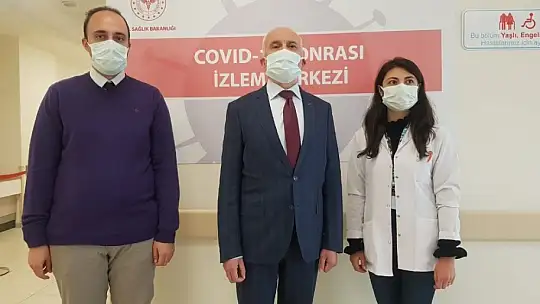 Türkiye'nin ilk Covid-19 Sonrası İzlenme Merkezi kuruldu