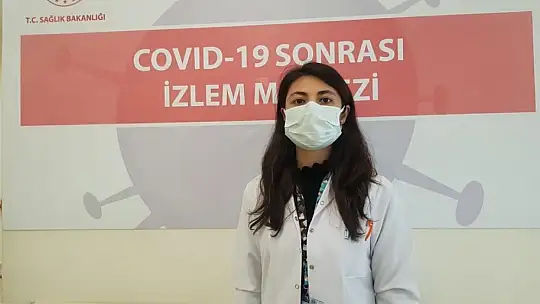 Türkiye'nin ilk Covid-19 Sonrası İzlenme Merkezi kuruldu