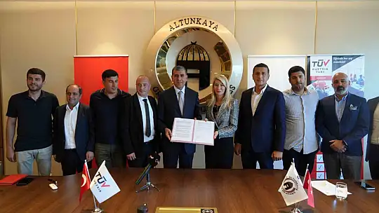 TÜV Austria Türk ve Altunkaya'dan uluslararası işbirliği anlaşması