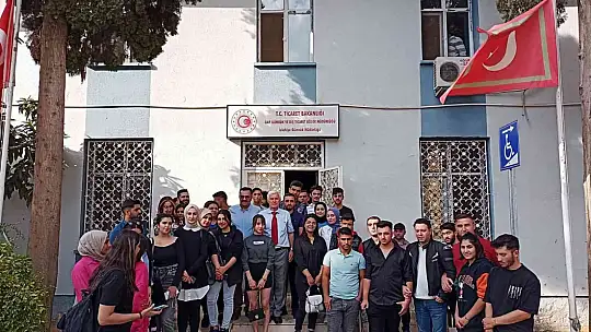 Üniversite öğrencileri Gümrük Müdürlüğüne ziyaret