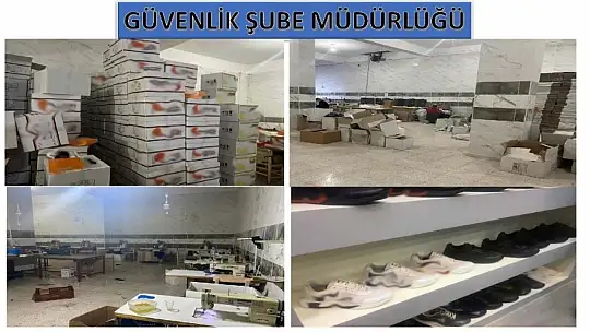 Ünlü markaları taklit edenlere operasyon