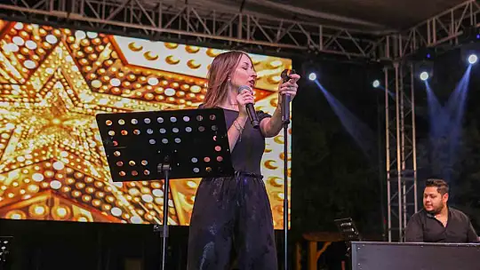 Ünlü sanatçı Naz Ölçal GKV festivalinde sahne aldı