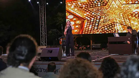 Ünlü sanatçı Naz Ölçal GKV festivalinde sahne aldı