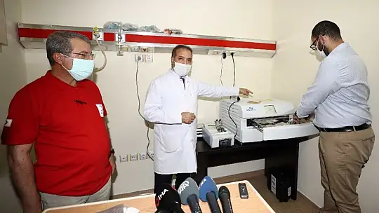 Vaka sayısının arttığı Gaziantep'e plazma üretim sistemi kuruldu