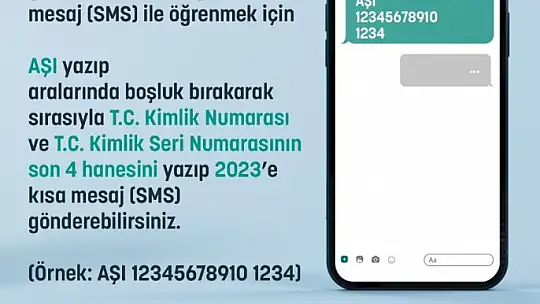 Vatandaşlar aşı yapılacak grupta olup olmadığını öğrenmek isteyenler