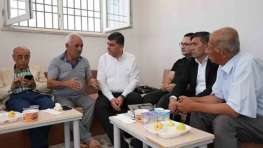 Vatandaşlardan Fadıloğlu'na hizmet teşekkürü
