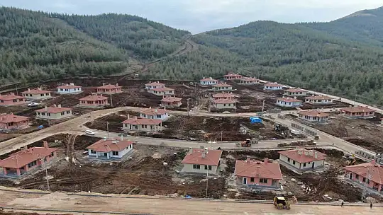 Villaları aratmayan köyevleri 4 Şubat'ta teslim ediliyor