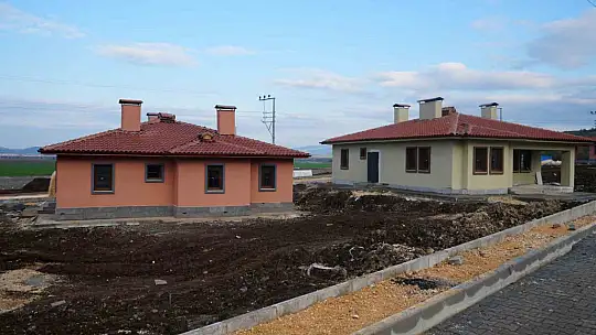 Villaları aratmayan köyevleri 4 Şubat'ta teslim ediliyor