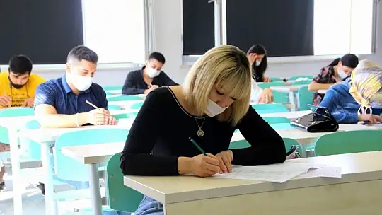 Yabancı uyruklu öğrenciler için Türkçe yeterlik sınavı yapıldı