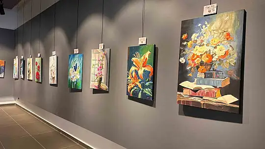 Yağlı boya ve ebru sergisi, ŞSG'de açıldı