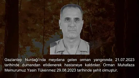 Yangına müdahale ederken dumandan etkilenen orman memuru kurtarılamadı
