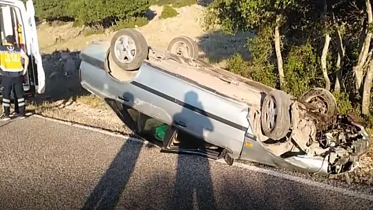 Yavuzeli'nde trafik kazası: 1 yaralı