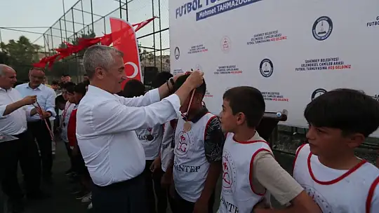 Yaz Kur'an Kursu Futbol Turnuvasına 75 takım katıldı
