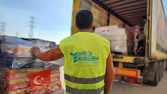Yedi Başak İnsani Yardım Derneği'nden Gazze'ye acil yardım