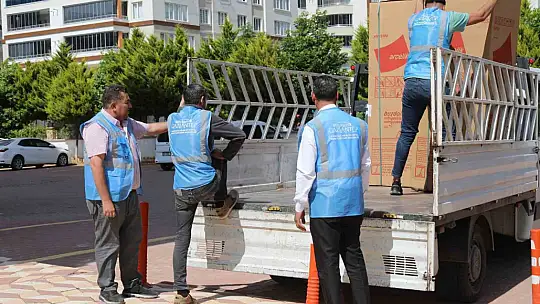 Yeni çiftlerin ev ihtiyaçları giderilmeye başlandı