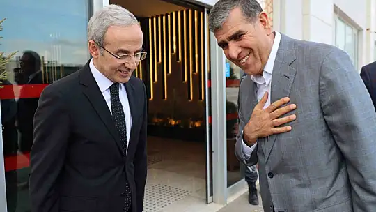 Yeni Rektör'e hayırlı olsun ziyareti