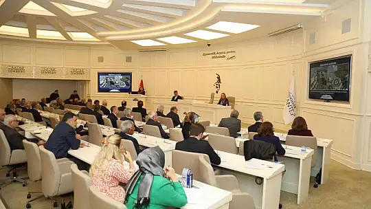 Yeni yılın ilk büyükşehir meclisi toplandı