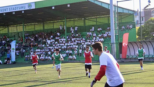 Yeşil sahada yeni yetenekler belirlendi