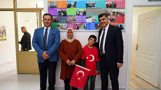 Yetim annelerine sertifikaları verildi