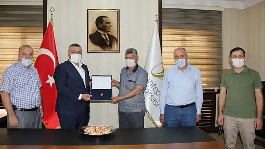 Antep fıstığında yılın ilk ürünü hasat edildi