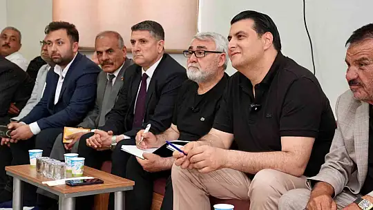Yılmaz, 11 kırsal mahalleyi ziyaret etti