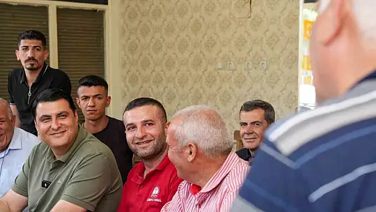 Yılmaz, Cinderesi ve Kayaönü Mahallesi sakinleriyle buluştu