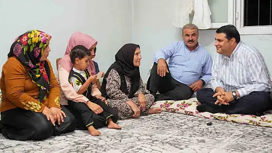 Yılmaz'dan kalp ameliyatı olan minik Hüseyin'e moral ziyareti