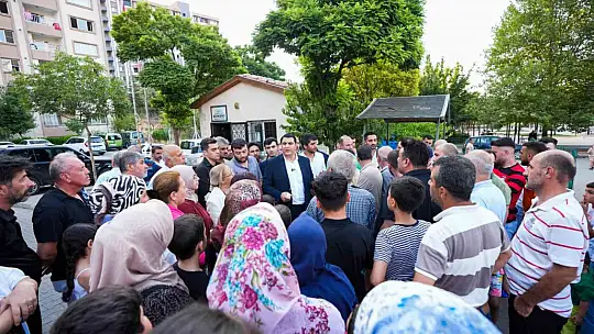Yılmaz'dan Şehitkamil'de eşit hizmet sözü