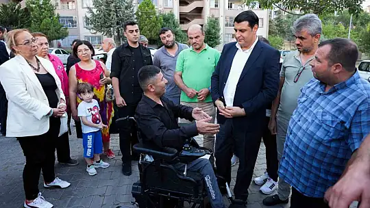 Yılmaz'dan Şehitkamil'de eşit hizmet sözü